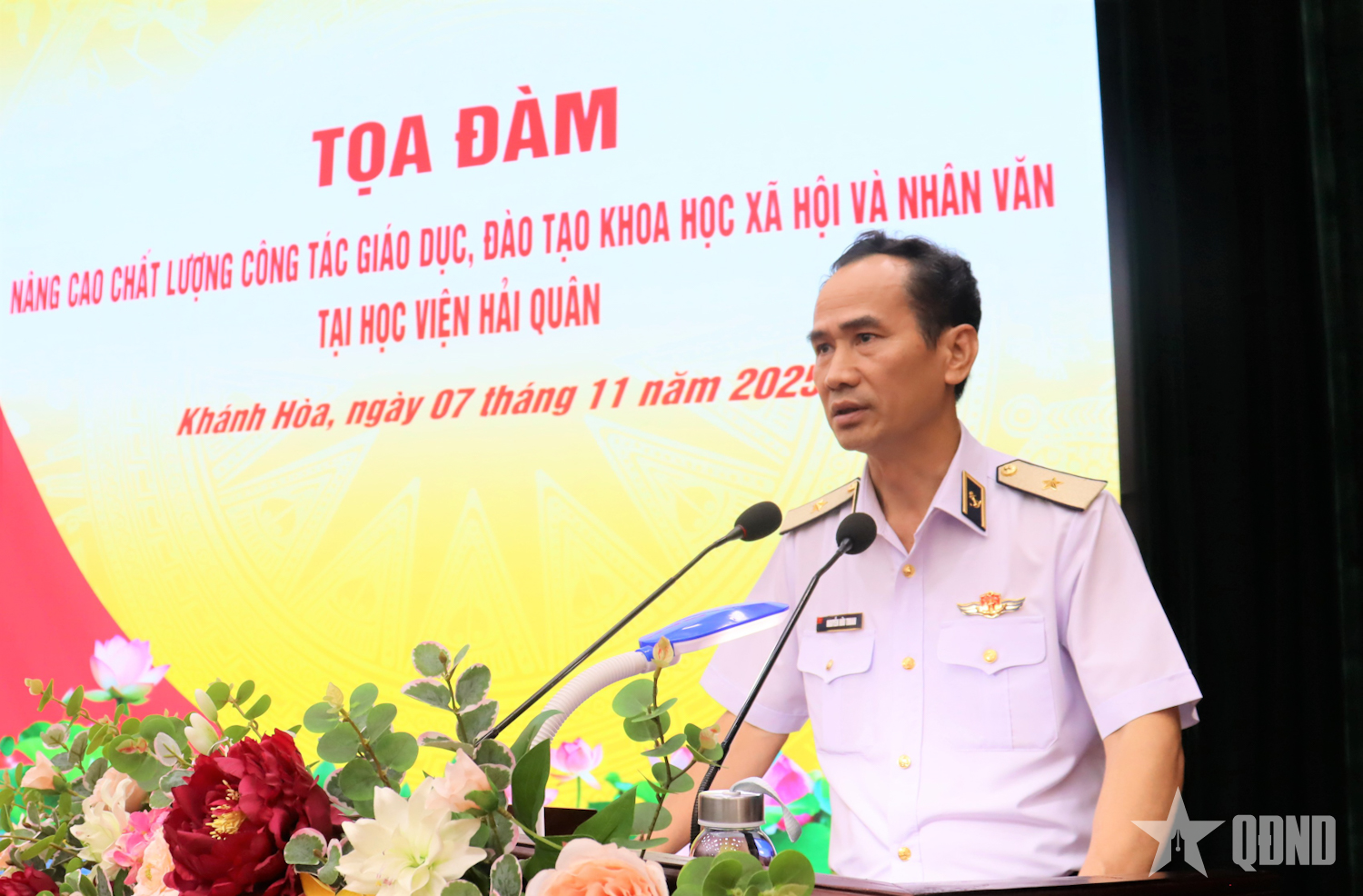 Học viện Hải quân nâng cao chất lượng giáo dục, đào tạo khoa học xã hội và nhân văn